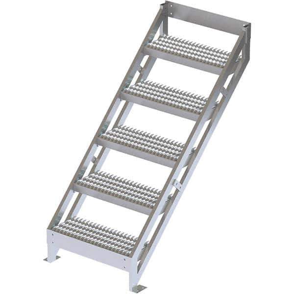 TRI-ARC - Rolling & Wall Mounted Ladders & Platforms Type: Ladder Style: Stair Unit - USA Tool & Supply
