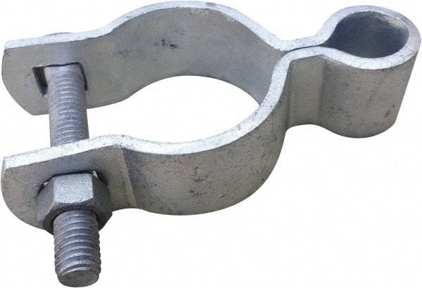 VizCon - 5" High x 5" Long x 5" Wide Barrier Hinge \x96 Female - Galvanized Finish, Silver, Use with 45032-O, 45032-W - USA Tool & Supply