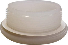 VizCon - 2" High x 2" Long x 2" Wide Barrier Drain Plug - Uncoated, White, Use with 45032-O, 45032-W - USA Tool & Supply