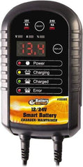 Battery Doctor - 12/24 Volt Automatic Charger/Maintainer - 4 Amps/8 Amps - USA Tool & Supply