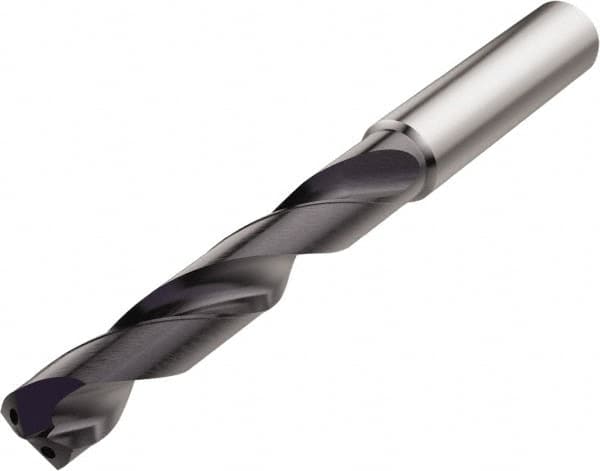 Seco - 7.2mm 140° Solid Carbide Jobber Drill - USA Tool & Supply