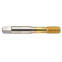 M3 x .50 Dia. - 6HX - 4 FL - Cobalt Semi-Bott Tap FORM-C-TiN - USA Tool & Supply