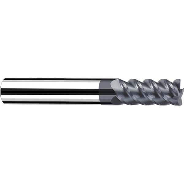 Fraisa - 16mm Diam 4 Flute Solid Carbide 0.5mm Corner Radius End Mill - USA Tool & Supply