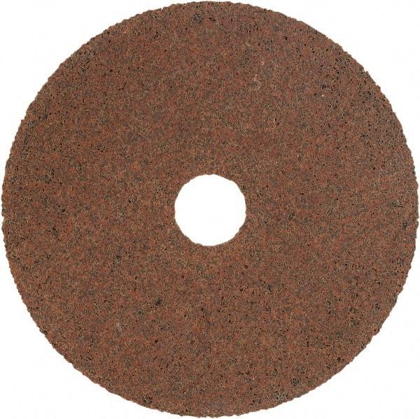 WALTER Surface Technologies - 6" Diam, 1/4" Face Width, 7/8" Center Hole, Coarse Grade, Zirconium Deburring Wheel - Unitized, Medium/Hard Grade, 8,000 RPM - USA Tool & Supply