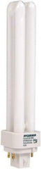 SYLVANIA - 26 Watt Fluorescent Residential/Office 4 Pin Lamp - 4,100°K Color Temp, 1,700 Lumens, CF26DD, 20,000 hr Avg Life - USA Tool & Supply