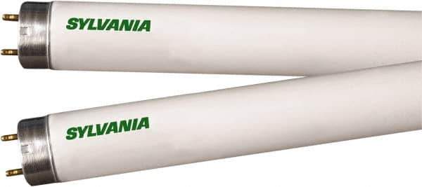 SYLVANIA - 40 Watt Fluorescent Tubular Medium Bi-Pin Lamp - 4,100°K Color Temp, 2,150 Lumens, T12, 20,000 hr Avg Life - USA Tool & Supply