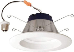 SYLVANIA - 7.3" Long x 4.85" Wide LED Downlight - 16 Watt, IC Rated, Recessed Housing - USA Tool & Supply