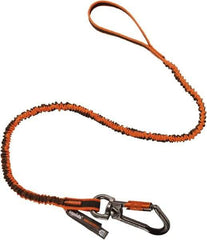 Ergodyne - 70" Tool Lanyard - Carabiner Connection, Orange - USA Tool & Supply