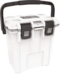 Pelican Products, Inc. - 20 Qt Cooler - Polypropylene, White/Gray - USA Tool & Supply