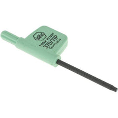 Wiha - IP7 Torx Plus Key - Flag-Style, 35mm Length Under Head, 2.6" OAL - USA Tool & Supply
