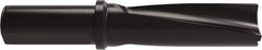Allied Machine and Engineering - Series APX 57, Head Connection 00, 3xD, 50mm Shank Diam, Drill Body - 242.7mm Drill Body Length to Flange, W5703H Toolholder, 322.7mm OAL, Through Coolant - USA Tool & Supply