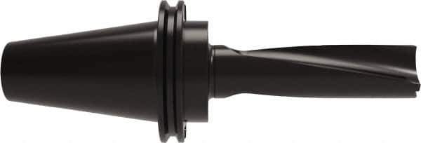 Allied Machine and Engineering - Series APX 38, Head Connection 00, 3xD, CAT50 Shank, Drill Body - 8-5/16" Drill Body Length to Flange, W3803H Toolholder, 12" OAL, Through Coolant - USA Tool & Supply