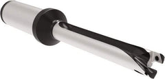 Allied Machine and Engineering - Series 12, 12 to 12.99mm Diam, 3/4" Diam Straight Shank with Flange, Straight Flute Spade Drill - 3-19/32" Max Depth, 6-3/4" OAL, Standard Length, Through Coolant - USA Tool & Supply