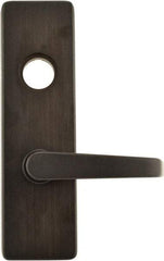 Stanley - Oil Rubbed Bronze Finish, Steel Lever Trim - Right Hand Reverse, For Exit Devices - USA Tool & Supply