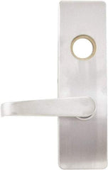 Stanley - Satin Stainless Steel Finish, Steel Lever Trim - Left Hand, For Exit Devices - USA Tool & Supply