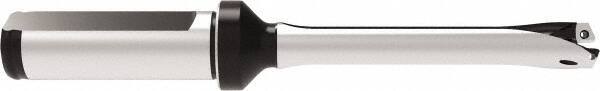 Allied Machine and Engineering - Series 11, 11 to 11.99mm Diam, 16mm Diam Straight Shank with Flange, Straight Flute Spade Drill - 59.9mm Max Depth, 136.4mm OAL, Standard Length, Through Coolant - USA Tool & Supply