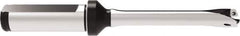 Allied Machine and Engineering - Series 11, 11 to 11.99mm Diam, 16mm Diam Straight Shank with Flange, Straight Flute Spade Drill - 36mm Max Depth, 112.4mm OAL, Standard Length, Through Coolant - USA Tool & Supply