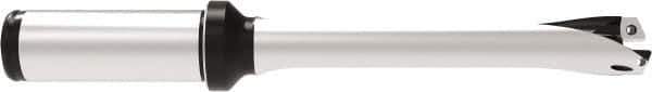 Allied Machine and Engineering - Series 16, 16 to 16.99mm Diam, 3/4" Diam Straight Shank with Flange, Straight Flute Spade Drill - 2-1/67" Max Depth, 5-11/32" OAL, Standard Length, Through Coolant - USA Tool & Supply