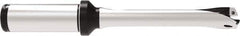 Allied Machine and Engineering - Series 15, 15 to 15.99mm Diam, 20mm Diam Straight Shank with Flange, Straight Flute Spade Drill - 80mm Max Depth, 159.5mm OAL, Standard Length, Through Coolant - USA Tool & Supply