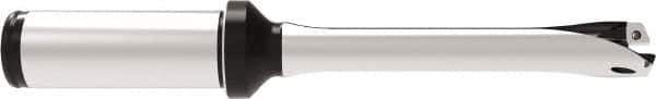 Allied Machine and Engineering - Series 14, 14 to 14.99mm Diam, 3/4" Diam Straight Shank with Flange, Straight Flute Spade Drill - 1-25/32" Max Depth, 4.9778" OAL, Standard Length, Through Coolant - USA Tool & Supply