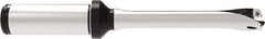 Allied Machine and Engineering - Series 14, 14 to 14.99mm Diam, 3/4" Diam Straight Shank with Flange, Straight Flute Spade Drill - 1-25/32" Max Depth, 4.9778" OAL, Standard Length, Through Coolant - USA Tool & Supply