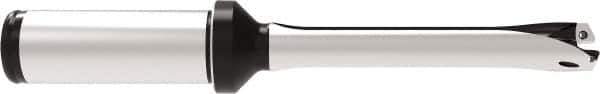 Allied Machine and Engineering - Series 13, 13 to 13.99mm Diam, 3/4" Diam Straight Shank with Flange, Straight Flute Spade Drill - 2-49/64" Max Depth, 5-15/16" OAL, Standard Length, Through Coolant - USA Tool & Supply