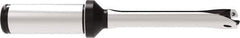 Allied Machine and Engineering - Series 13, 13 to 13.99mm Diam, 3/4" Diam Straight Shank with Flange, Straight Flute Spade Drill - 2-49/64" Max Depth, 5-15/16" OAL, Standard Length, Through Coolant - USA Tool & Supply