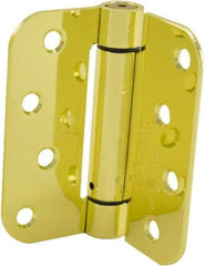 Hager - Specialty Hinges   Type: Self Closing Hinge    Length (Inch): 4 - USA Tool & Supply