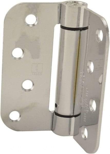 Hager - Specialty Hinges   Type: Self Closing Hinge    Length (Inch): 4 - USA Tool & Supply
