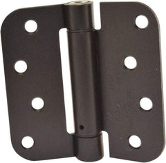 Hager - Specialty Hinges   Type: Self Closing Hinge    Length (Inch): 4 - USA Tool & Supply