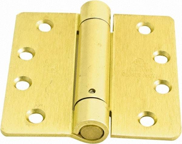 Hager - Specialty Hinges   Type: Self Closing Hinge    Length (Inch): 4 - USA Tool & Supply