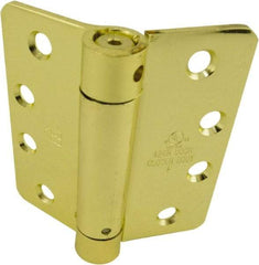 Hager - Specialty Hinges   Type: Self Closing Hinge    Length (Inch): 4 - USA Tool & Supply
