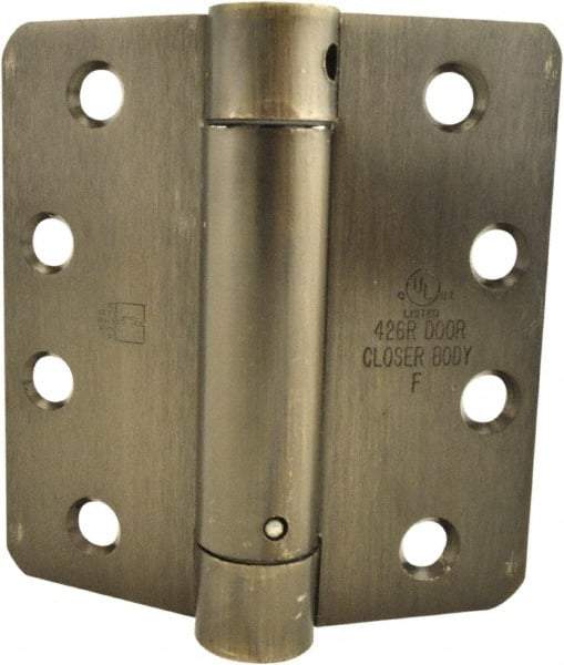 Hager - Specialty Hinges   Type: Self Closing Hinge    Length (Inch): 4 - USA Tool & Supply
