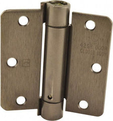 Hager - Specialty Hinges   Type: Self Closing Hinge    Length (Inch): 3-1/2 - USA Tool & Supply