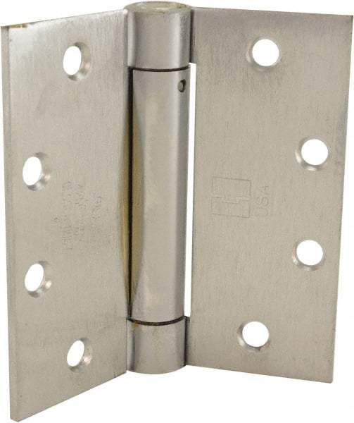 Hager - Specialty Hinges   Type: Self Closing Hinge    Length (Inch): 4-1/2 - USA Tool & Supply