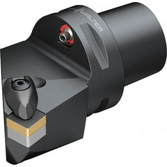 Walter - 0° Lead Angle, Indexable Turning Toolholder - 77.05mm OAL, Series DSKN-CAPTO-AUSSEN - USA Tool & Supply