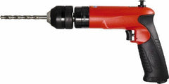 Sioux Tools - 3/8" Reversible Keyless Chuck - Pistol Grip Handle, 2,000 RPM, 14 LPS, 1 hp, 90 psi - USA Tool & Supply