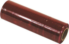 Made in USA - 17" x 1,500' 80 Gauge Pink Anti-Static Cast Hand Stretch Film - USA Tool & Supply