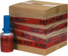 GoodWrappers - 5" x 500' 80 Gauge Red/Black Identi-Wrap - USA Tool & Supply