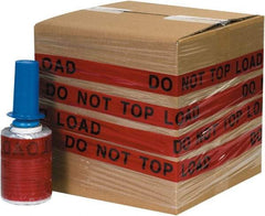 GoodWrappers - 5" x 500' 80 Gauge Red/Black Identi-Wrap - USA Tool & Supply