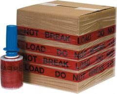 GoodWrappers - 5" x 500' 80 Gauge Red/Black Identi-Wrap - USA Tool & Supply