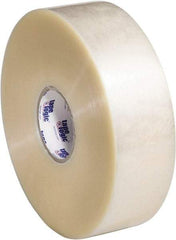 Tape Logic - 3" x 1,000 Yd Clear Hot Melt Adhesive Packaging Tape - Polypropylene Film Backing, 1.9 mil Thick, 22 Lb Tensile Strength - USA Tool & Supply