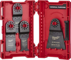 Milwaukee Tool - Rotary Blade Set - Use with Milwaukee Multi-Tool - USA Tool & Supply