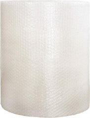 Made in USA - 250' Long x 48" Wide x 1/2" Thick, Bubble Roll - Clear - USA Tool & Supply
