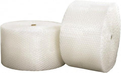 Made in USA - 250' Long x 24" Wide x 1/2" Thick, Bubble Roll - Clear - USA Tool & Supply