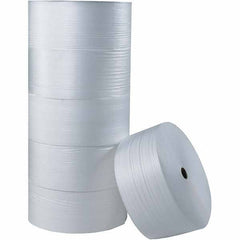 Made in USA - 250' Long x 24" Wide x 1/4" Thick, Foam Roll - White - USA Tool & Supply