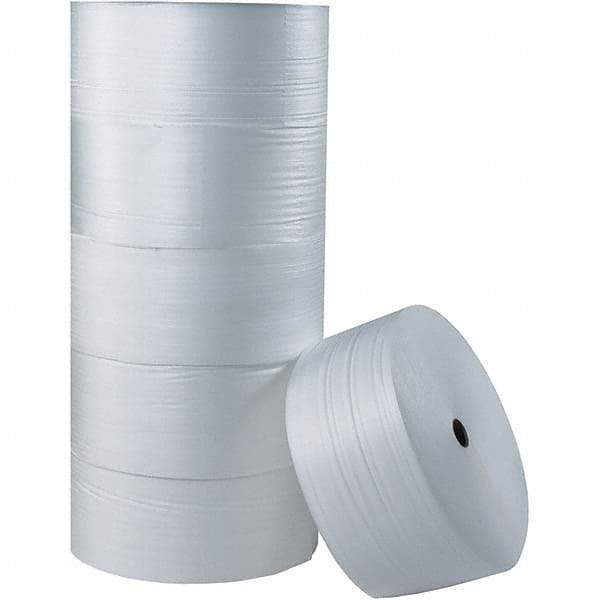 Made in USA - 550' Long x 72" Wide x 1/8" Thick, Foam Roll - White - USA Tool & Supply