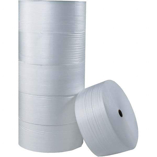 Made in USA - 550' Long x 6" Wide x 1/8" Thick, Foam Roll - White - USA Tool & Supply