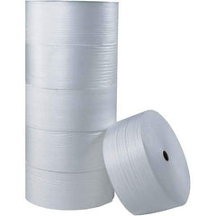 Made in USA - 550' Long x 6" Wide x 1/8" Thick, Foam Roll - White - USA Tool & Supply