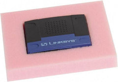 Made in USA - 24" Long x 24" Wide, Antistatic Pick & Pack Foam - Pink, Standard Grade - USA Tool & Supply